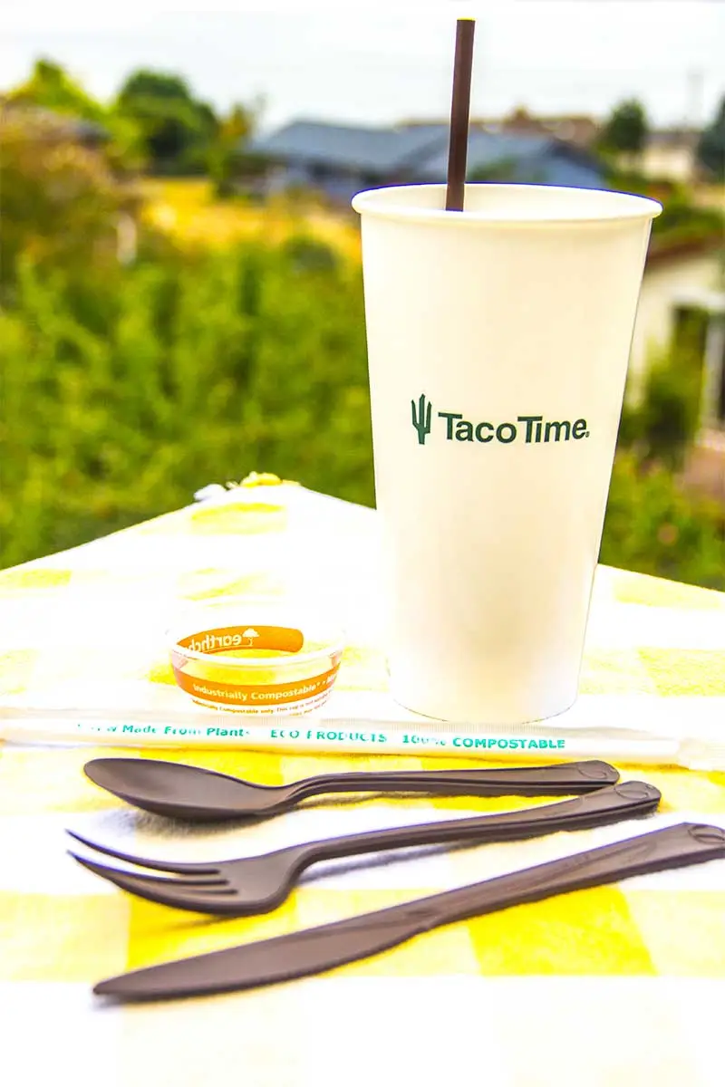 Taco-Time-Ingeo-cup-cutlery Taco-Time-Ingeo-cup-cutlery